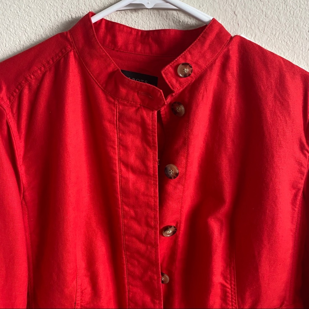 🧡Like New🧡 Talbots Linen Jacket - Picture 2 of 7